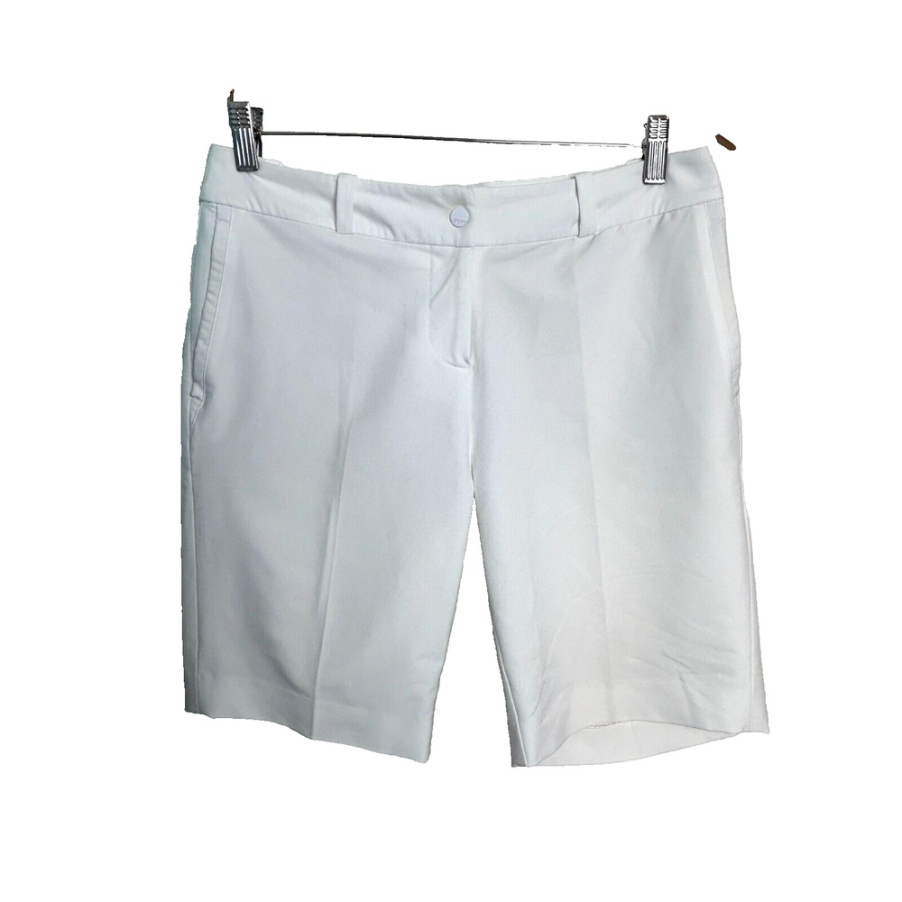 ZERO RESTRICTION Shorts Womens 4 Golf Shorts White Pockets